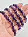 Amethyst Crystal Bead Bracelet