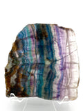 Rainbow Fluorite Slab