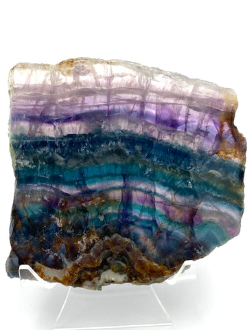 Rainbow Fluorite Slab