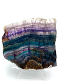 Rainbow Fluorite Slab