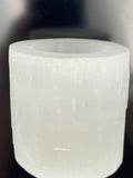 Selenite Votive Tealight Candle Holder