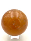 Honey Calcite Sphere