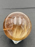 Gold Rutile Sphere