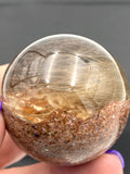 Gold Rutile Sphere