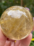 Gold Rutile Crystal Sphere