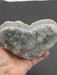Agate Geode Cluster Heart