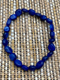 Blue Kyanite Bead Bracelet