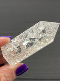 Crackle (Fire & Ice) Clear Quartz Points - Various Choices