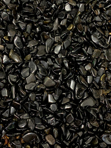 Black Obsidian Crystal Chips