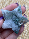 Moss Agate Stars - Various Choices