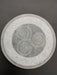 Triskelion Selenite Crystal Charging Plate