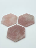 Rose Quartz Hexagon