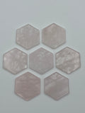 Rose Quartz Hexagon