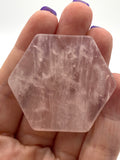 Rose Quartz Hexagon