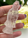 Quan Yin Kwan Yin Clear Quartz Crystal