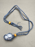 Crystal Macrame Rope Necklace