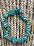 Amazonite Chip Bracelet