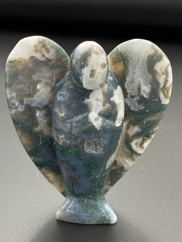 Moss Agate Angel