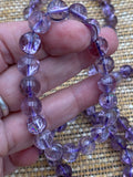 High Quality Amethyst Crystal Bead Bracelet