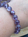 High Quality Amethyst Crystal Bead Bracelet