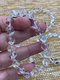 AA High Quality Clear Quartz Crystal Bead Bracelet