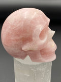 Rose Quartz Skull