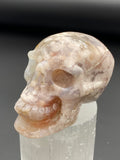 Flower Agate Skull