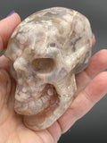 Flower Agate Skull