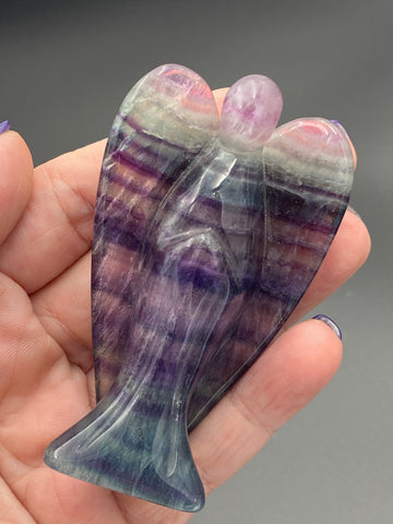 Rainbow Fluorite Guardian Angel