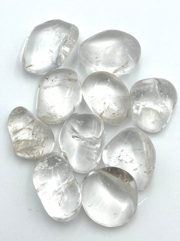 Clear Quartz Tumbled Stones