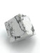 Howlite Standing Cube