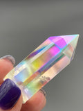 Rainbow Aura Quartz Point