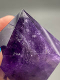 Amethyst Flat Cut Base Point