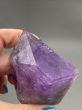 Amethyst Flat Cut Base Point