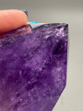 Amethyst Flat Cut Base Point