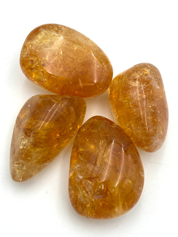 AAA Graded Citrine Tumbled Stone