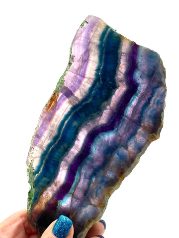 Rainbow Fluorite Slab