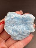 Blue Aragonite Crystal Raw Specimen