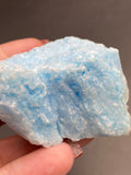 Blue Aragonite Crystal Raw Specimen