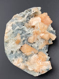 Peach Stilbite Zeolite Raw Crystal Specimen