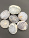 Blue Agate Palm Stone