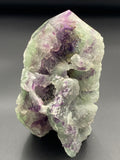 Rainbow Fluorite Raw Polished Tower