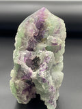 Rainbow Fluorite Raw Polished Tower