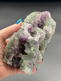 Rainbow Fluorite Raw Polished Tower