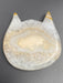 Druzy Agate Crystal Cat Face Head