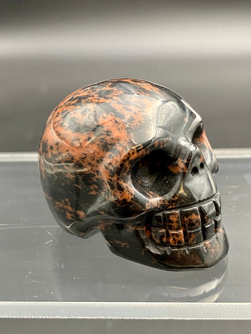 Mahogany Obsidian Crystal Skull