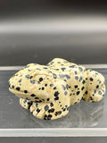 Dalmatian Jasper Frog Crystal