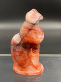 Fire Quartz Egyptian Crystal Cat