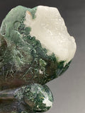 Moss Agate Crystal Druzy Fairy