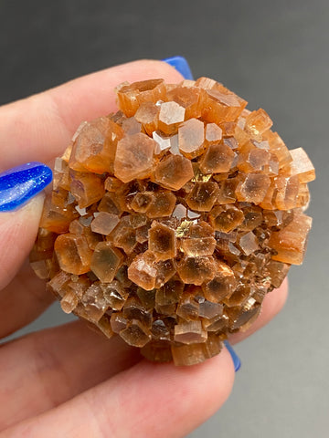 Orange 'Sputnik' Aragonite Raw Cluster Specimens - Various Choices